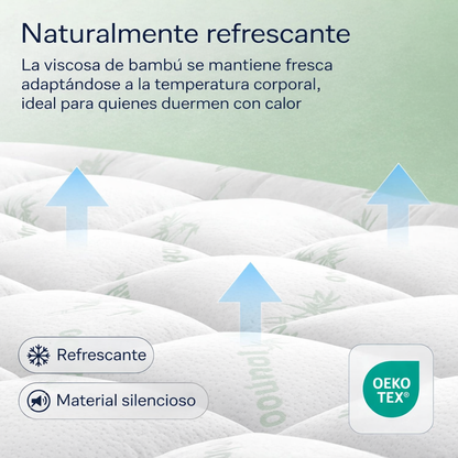 OrthoBed™ | Cobertor de Bambú — Alivio de Espalda Desde la Primera Noche